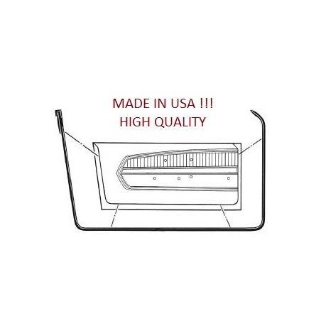 MADE IN USA Gumové tesnenia dverí 67-68
