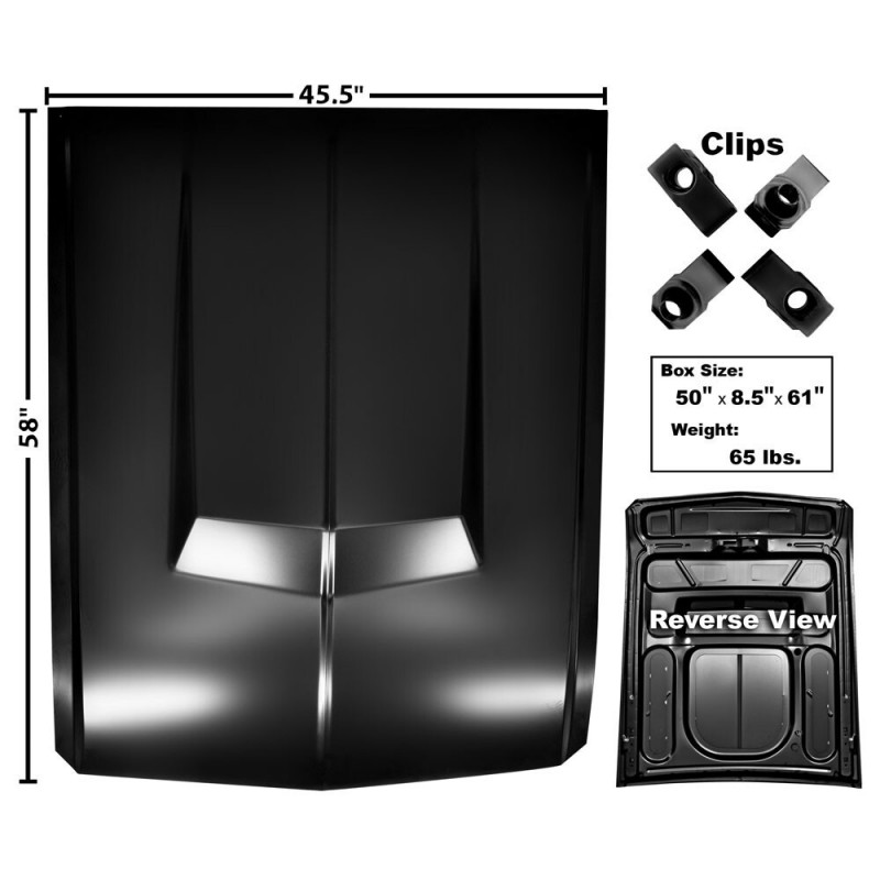 Digestor Eleanor Shelby GT500, oceľ 67-68 Digestor Eleanor Shelby GT500, oceľ 67-68