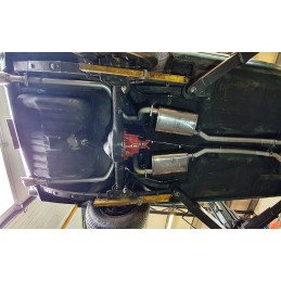 2" TurboWorks 64-70 Offsetový výfukový systém
