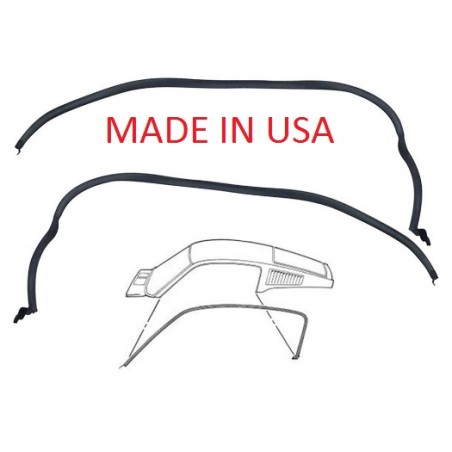 Tesnenie okraja strechy, Fastback 67-68 USA