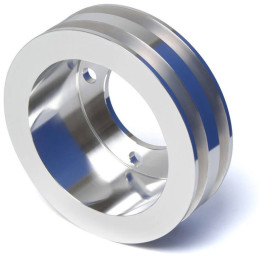 Kladka kladky 2V WP / 2V Crank, 4 skrutka, podriadenie, striebro 69-73