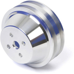 Kladka kladky 2V WP / 2V Crank, 4 skrutka, podriadenie, striebro 69-73