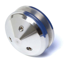 Kladka kladky 2V WP / 3V Crank, 3 skrutka, podriadená, striebro 64-69