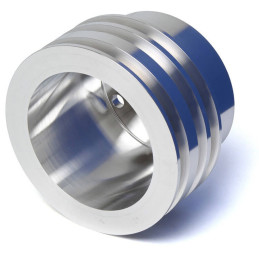 Kladka kladky 2V WP / 3V Crank, 3 skrutka, podriadená, striebro 64-69