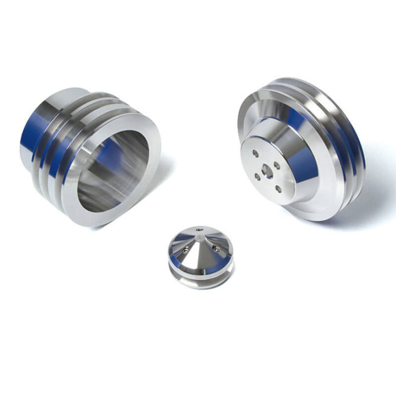 Kladka kladky 2V WP / 3V Crank, 3 skrutka, podriadená, striebro 64-69 Kladka kladky 2V WP / 3V Crank, 3 skrutka, podriadená, striebro 64-69