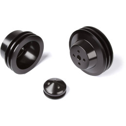 Kladka kladky 2V WP / 2V Crank, 3 skrutka, podriadená, čierna 64-69