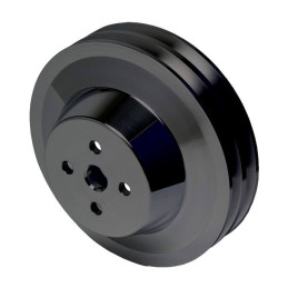 Kladka kladky 2V WP / 2V Crank, 3 skrutka, podriadená, čierna 64-69