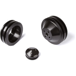 Kladka kladky 2V WP / 2V Crank, 4 skrutka, podsvetie, čierna 69-73