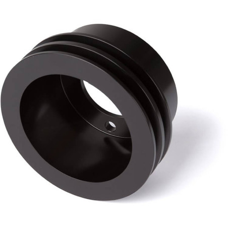 Pulley Billet 2V Crankshaft, Black 3-Bolt (289, 302, 351W) 64-69