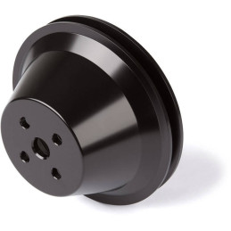Pulley Billet 1V Waterpump Black (302, 351W) High-Flow 69-73