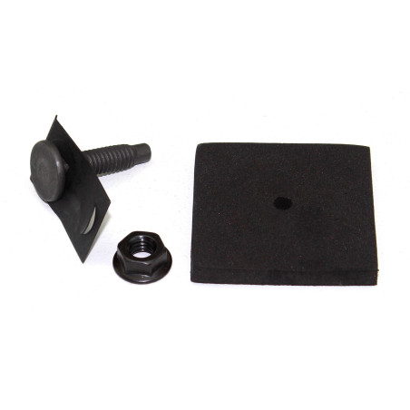 Fender To Cowl Bolt (w/ nut & rubber pad) 64-68