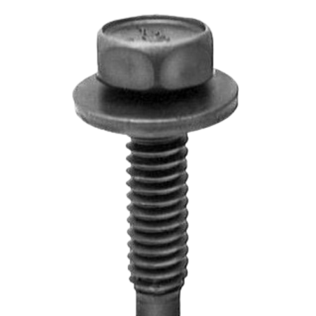 Palcová skrutka, malá, pre mriežku, predný remeň atď. 1/4-20x1 (6,3x25,4mm)