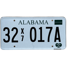 ŠPZ ALABAMA