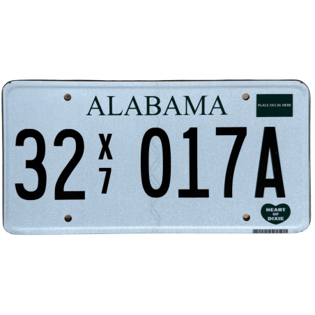 ŠPZ ALABAMA