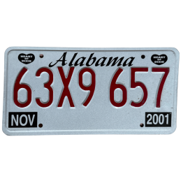 ŠPZ ALABAMA