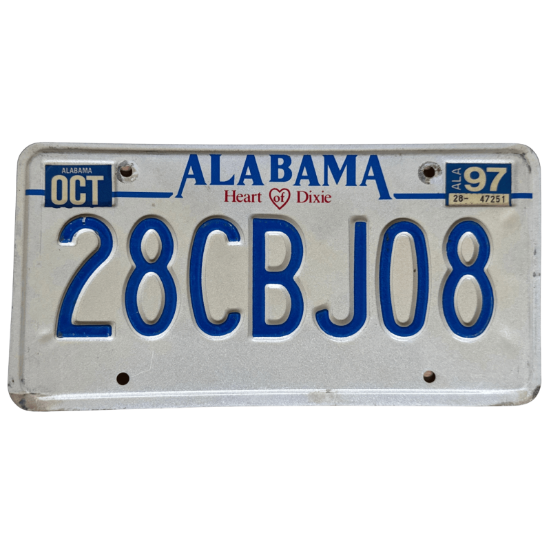 ŠPZ ALABAMA ŠPZ ALABAMA