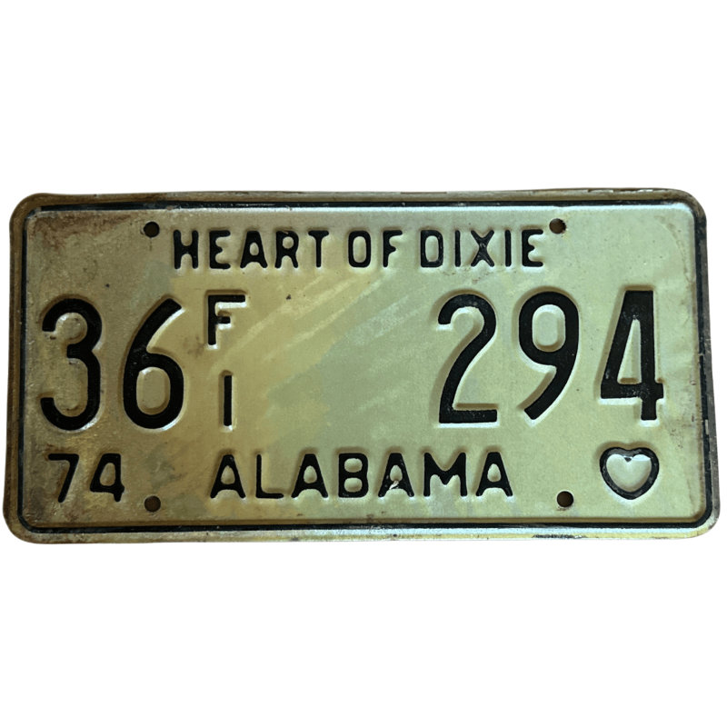 ŠPZ ALABAMA ŠPZ ALABAMA