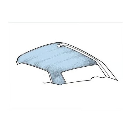 65-70 COUPE HEADLINER LIGHT BLUE