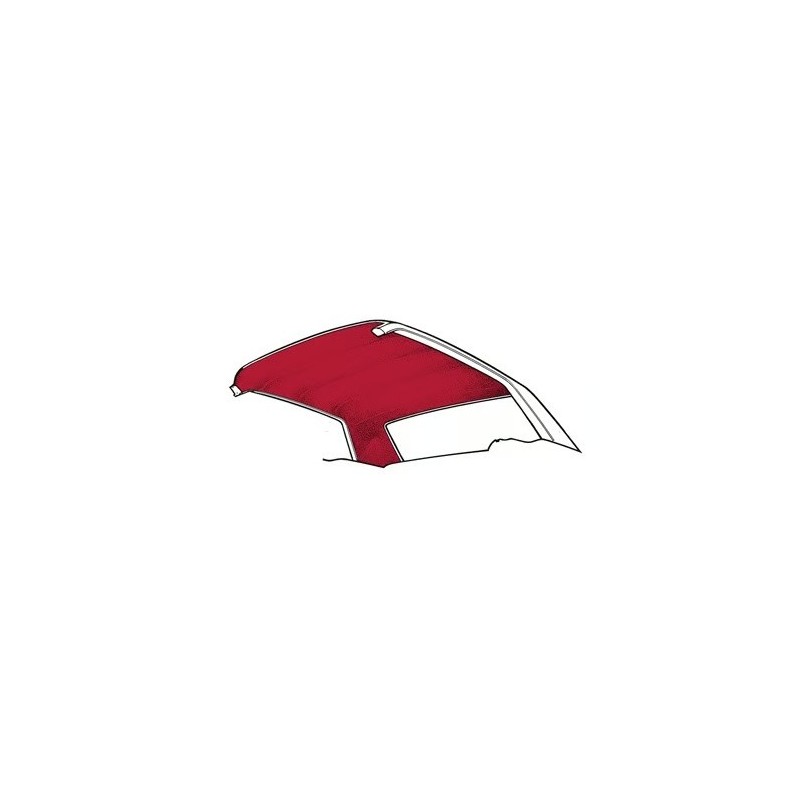 64-68 FASTBACK HEADLINER MAROON