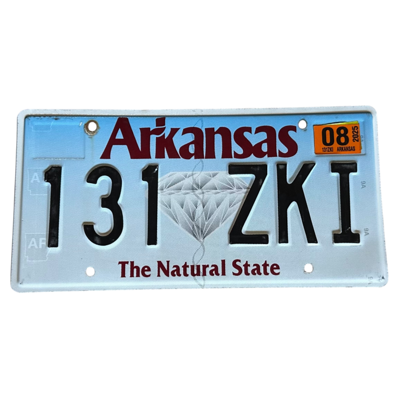 ŠPZ ARKANSAS ŠPZ ARKANSAS