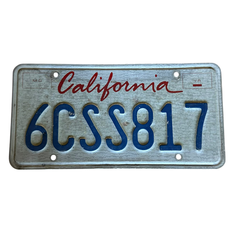 ŠPZ California ŠPZ California