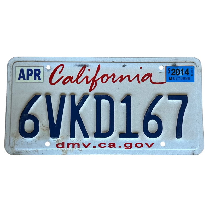 ŠPZ California ŠPZ California