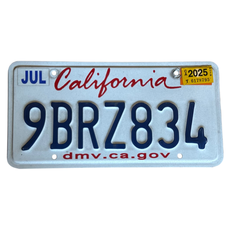 ŠPZ California ŠPZ California