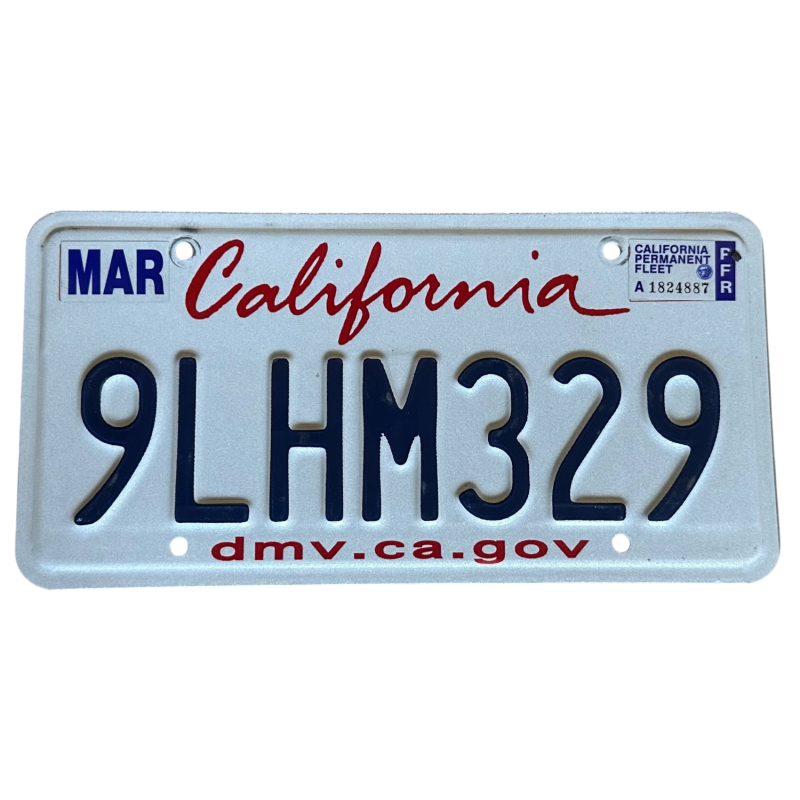 ŠPZ California ŠPZ California