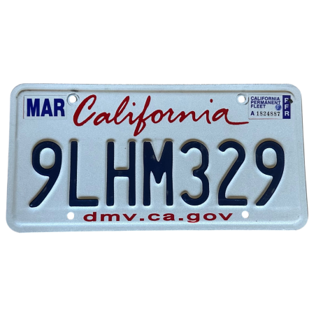 ŠPZ California