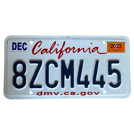 ŠPZ California