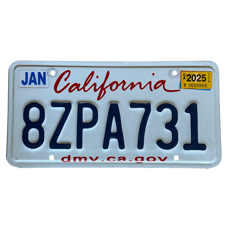 ŠPZ California ŠPZ California
