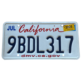 ŠPZ California