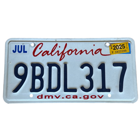 ŠPZ California