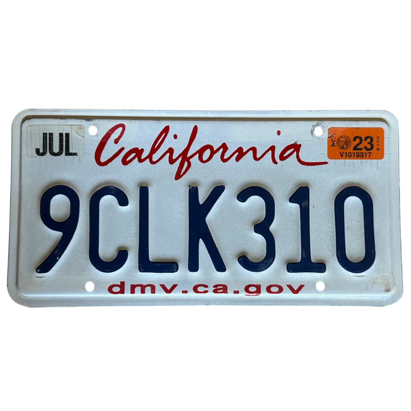 ŠPZ California ŠPZ California