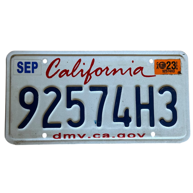 ŠPZ California ŠPZ California