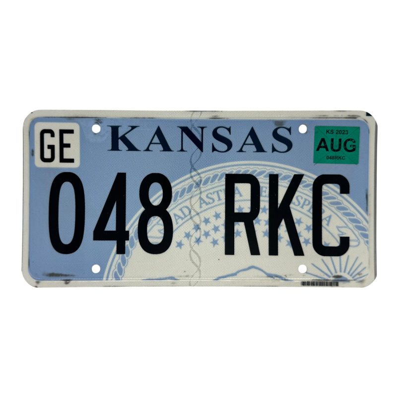 Kansas ŠPZ Kansas ŠPZ