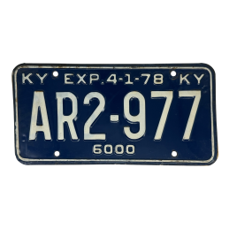 ŠPZ Kentucky