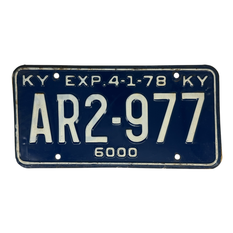 ŠPZ Kentucky ŠPZ Kentucky