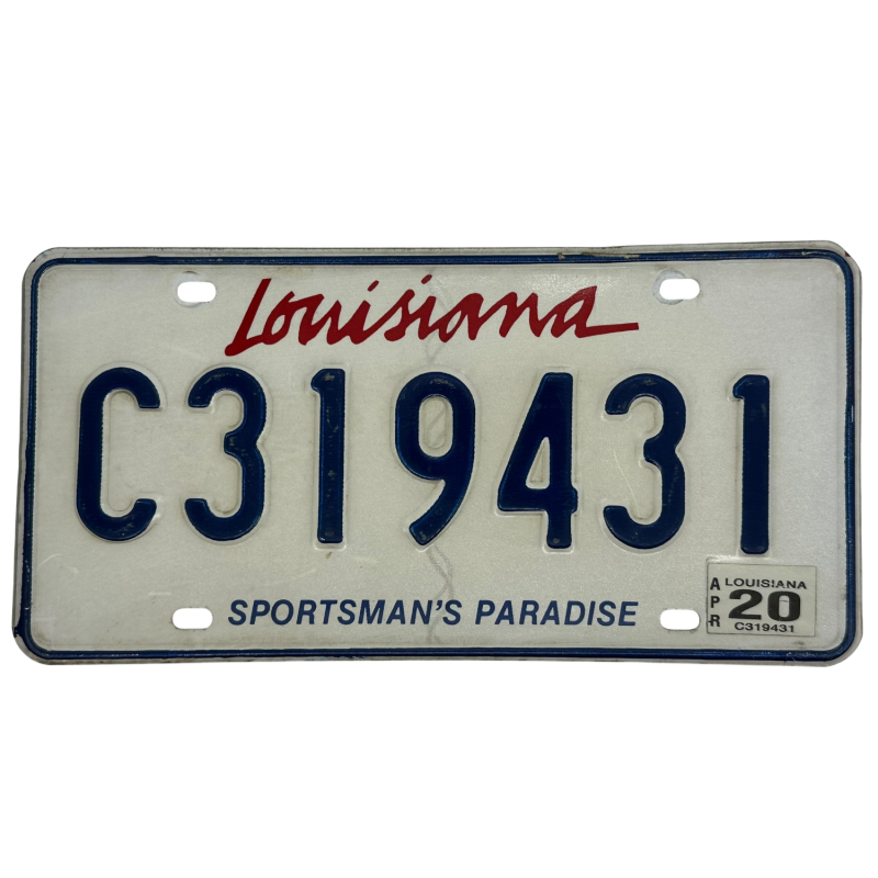 ŠPZ Louisiana ŠPZ Louisiana
