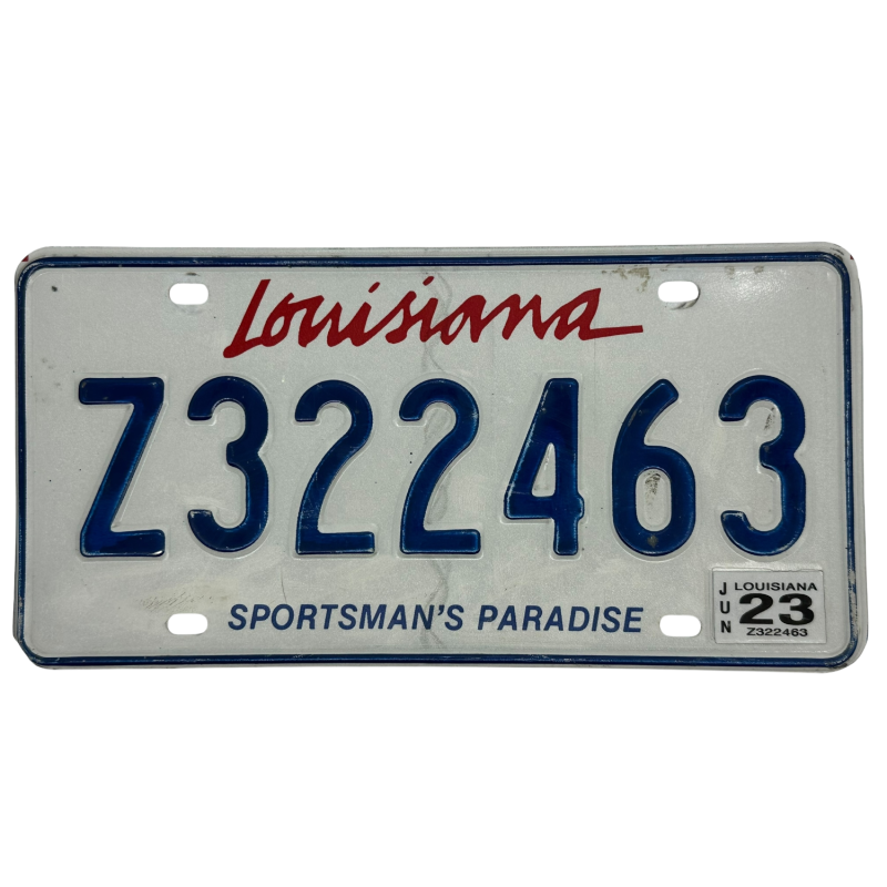 ŠPZ Louisiana ŠPZ Louisiana