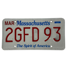 ŠPZ Massachusetts