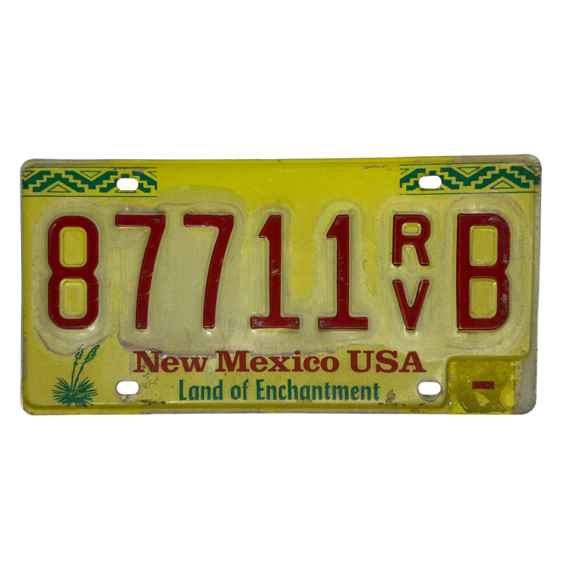 ŠPZ New Mexico ŠPZ New Mexico