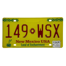 ŠPZ New Mexico