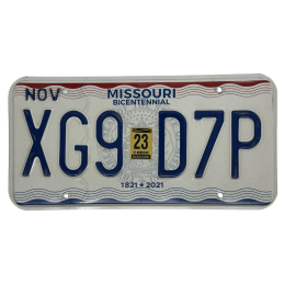 ŠPZ Missouri