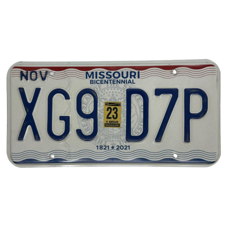 ŠPZ Missouri
