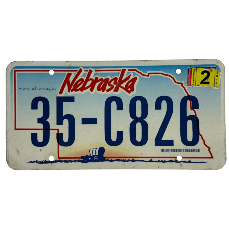 ŠPZ Nebraska ŠPZ Nebraska