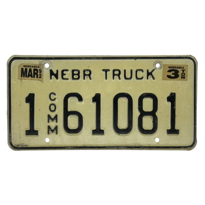 ŠPZ Nebraska ŠPZ Nebraska
