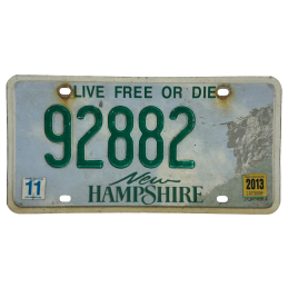 ŠPZ New Hampshire