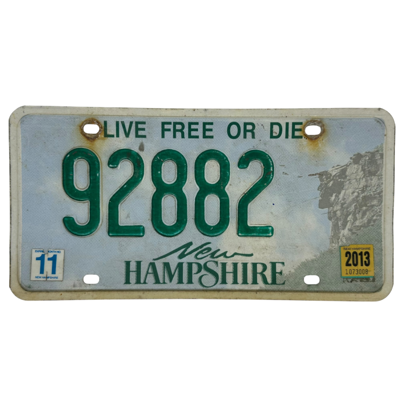 ŠPZ New Hampshire ŠPZ New Hampshire