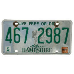 ŠPZ New Hampshire